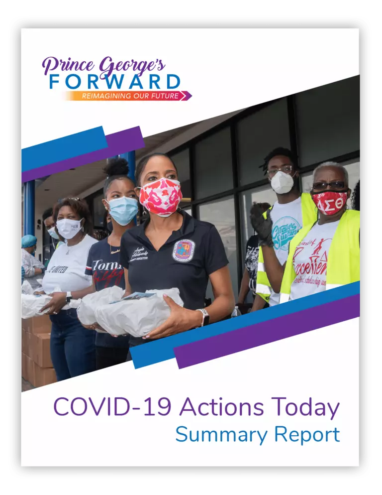 COVID-19 Actions Today Summary Report Cover