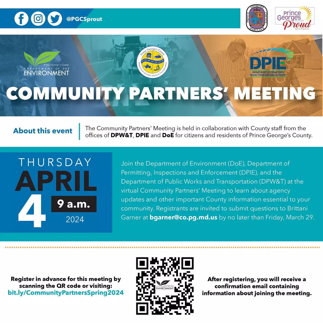 Community Partners Meeting Spring 2024