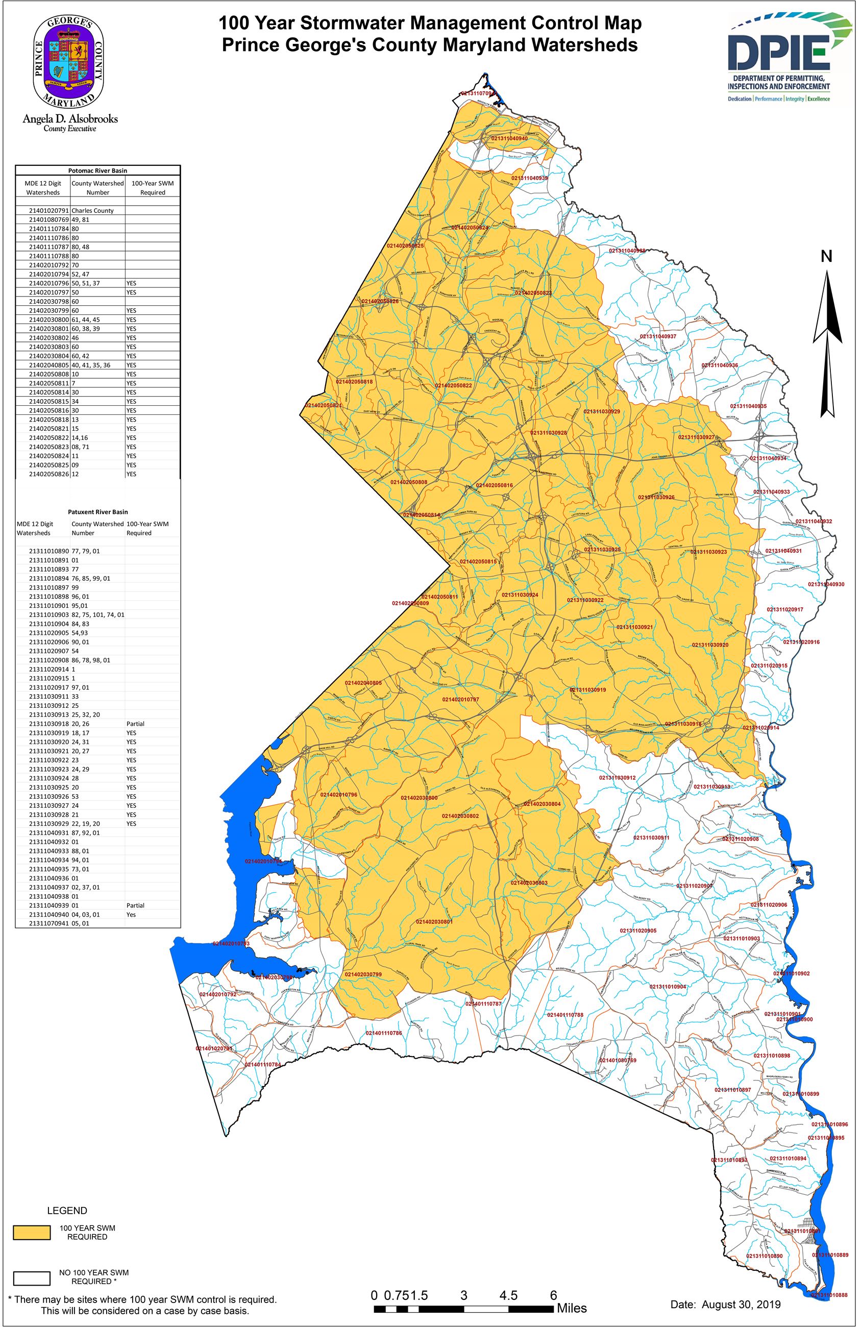 Detailed Map Of Maryland Counties