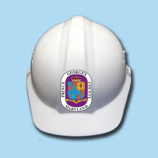 Hard Hat with County Seal