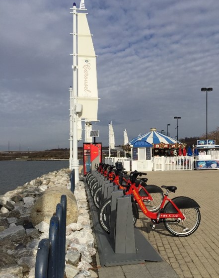 Bikeshare at National Harbor