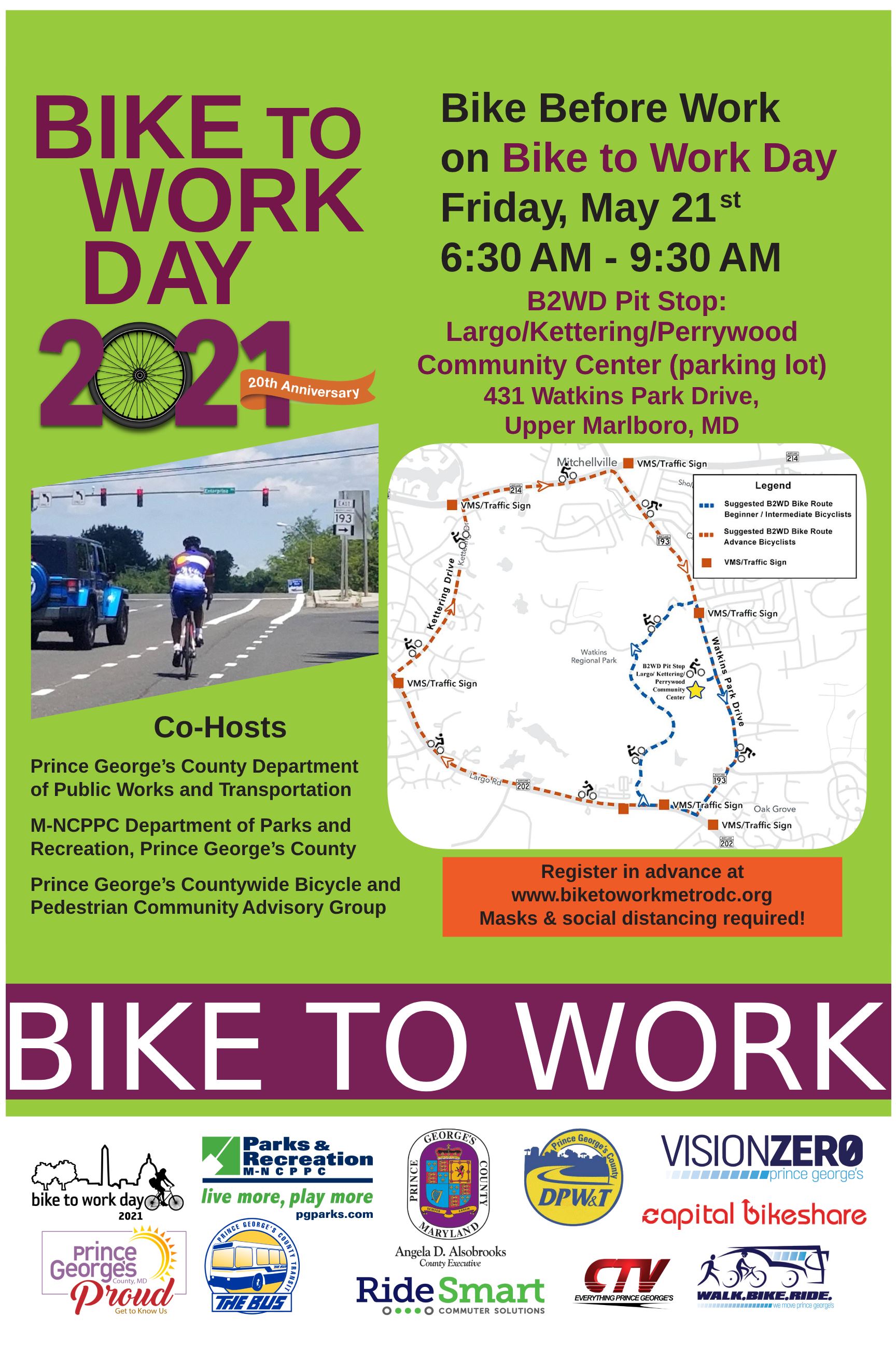 2 Bike to Work Day Poster