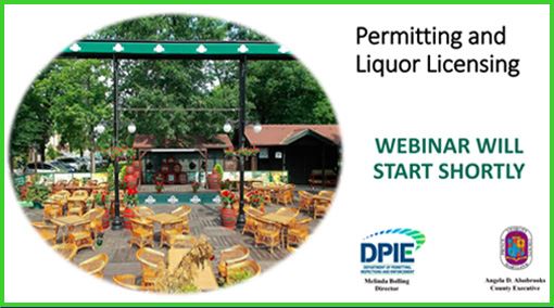 Permitting and Liquor Licensing, photo of outdoor bar seating