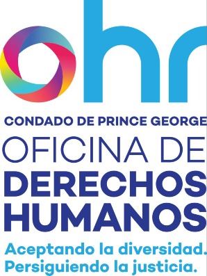 Spanish language logo for Office of Human Rights