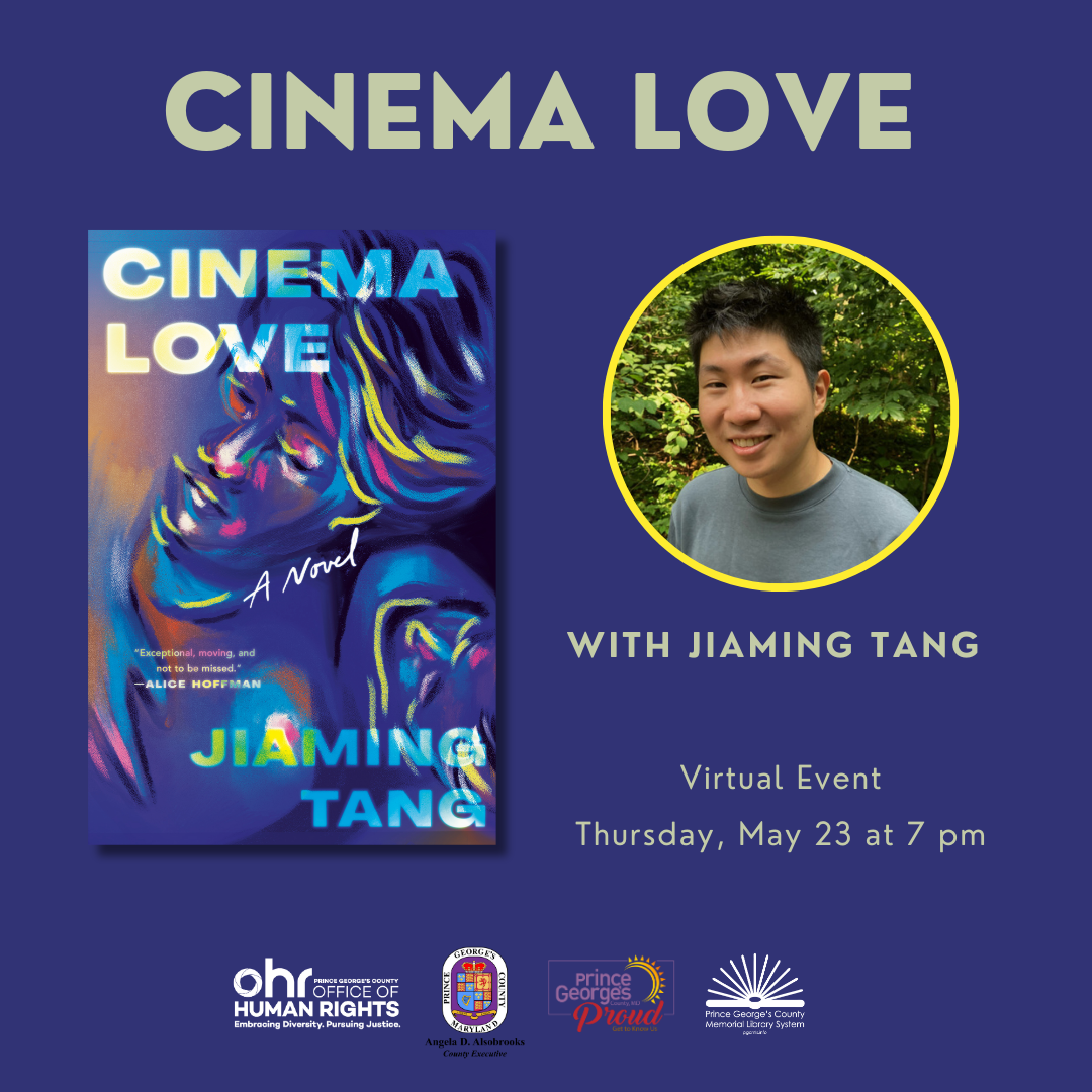 Jiaming Tang author image and book jacket image for Cinema Love