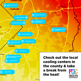 Map of Cooling Centers