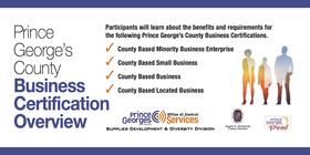 Business Certification Overview Registration
