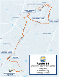 Route 61 Map