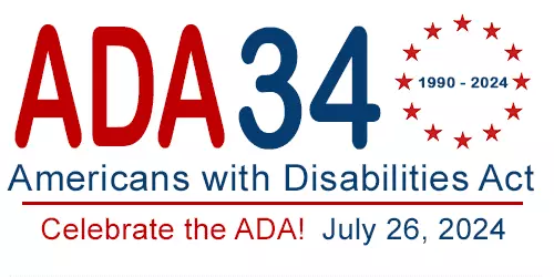 Americans with Disabilities Act Anniversary Graphic