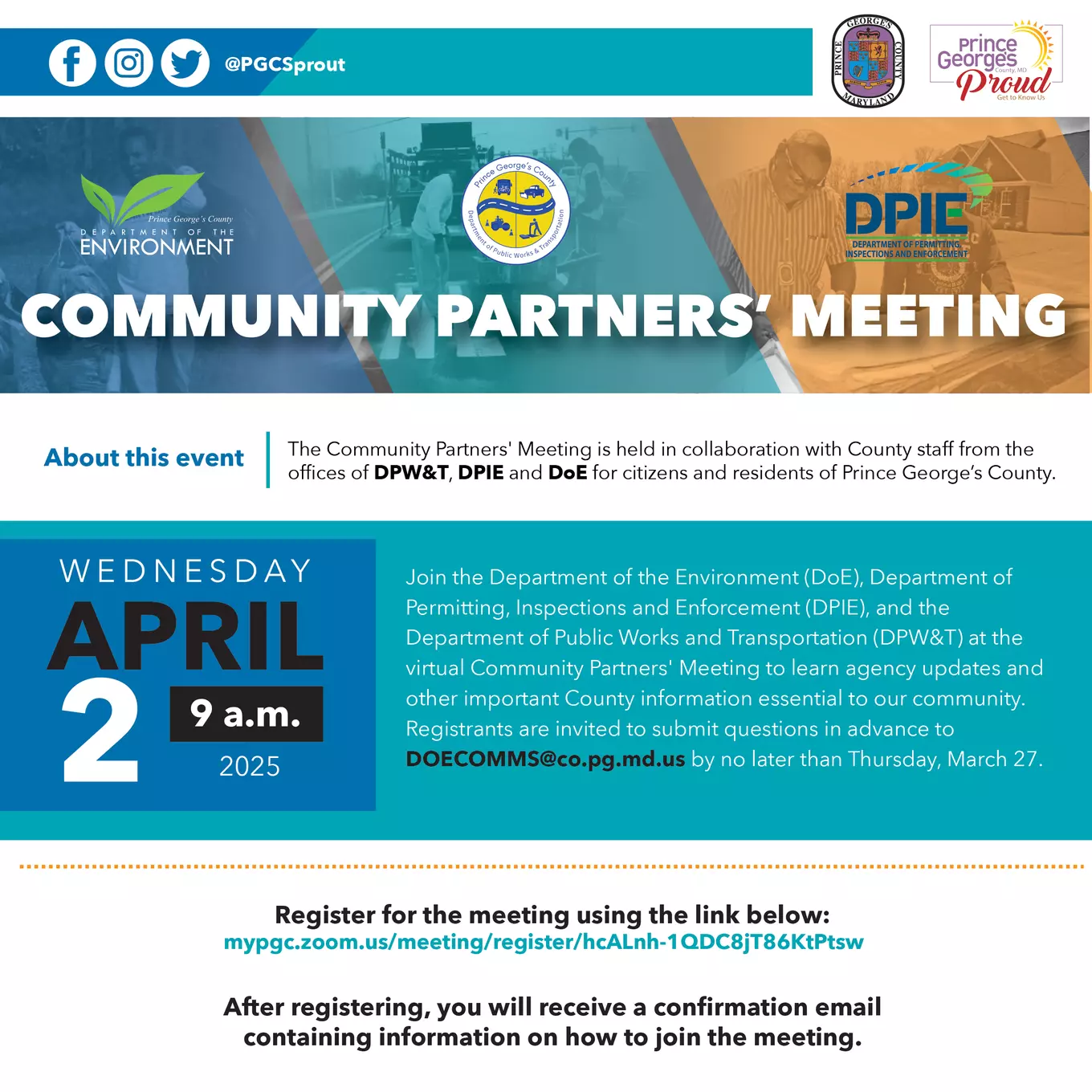 Community Partners' Flyer