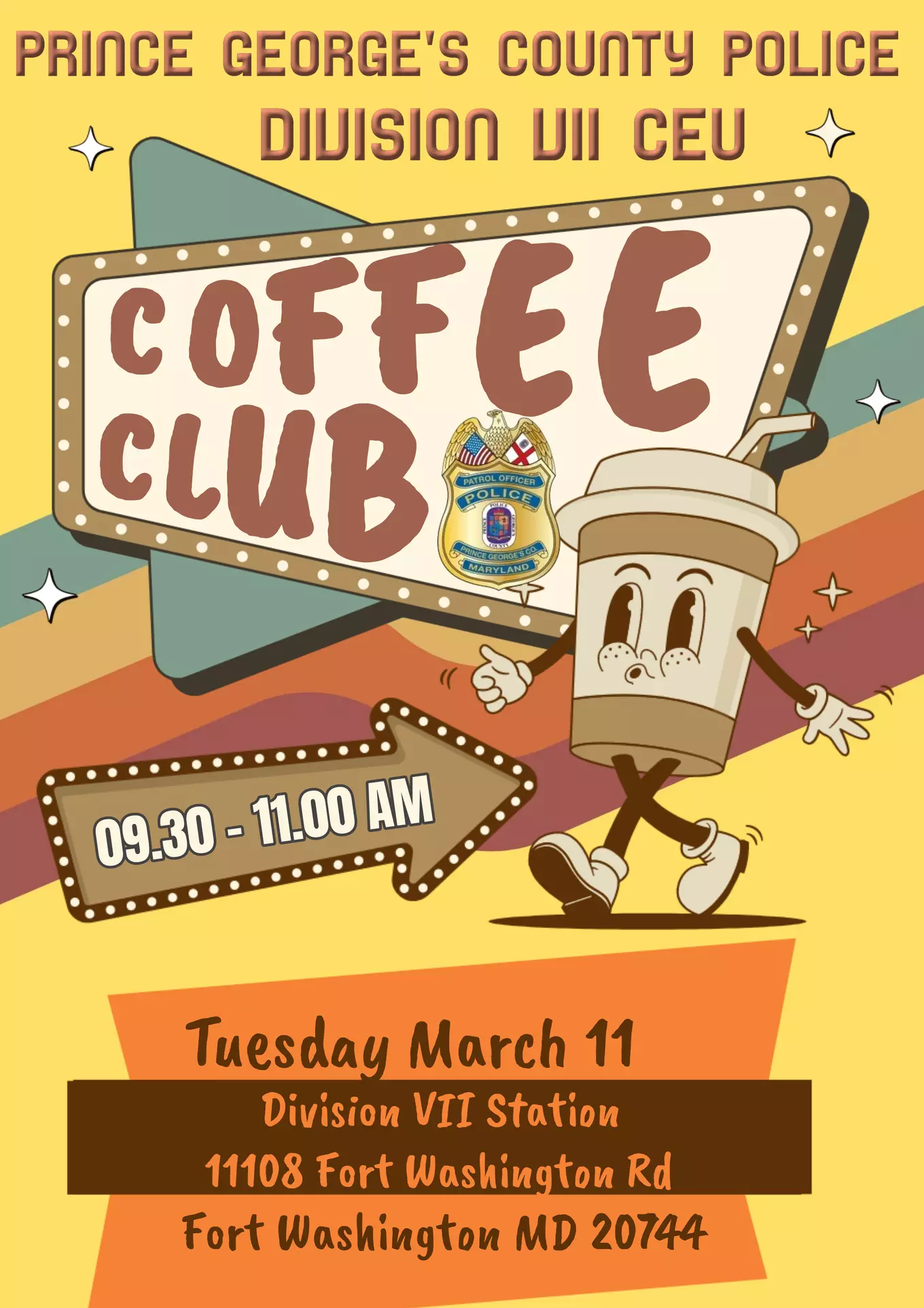 Fort Washington Coffee Club March 2025