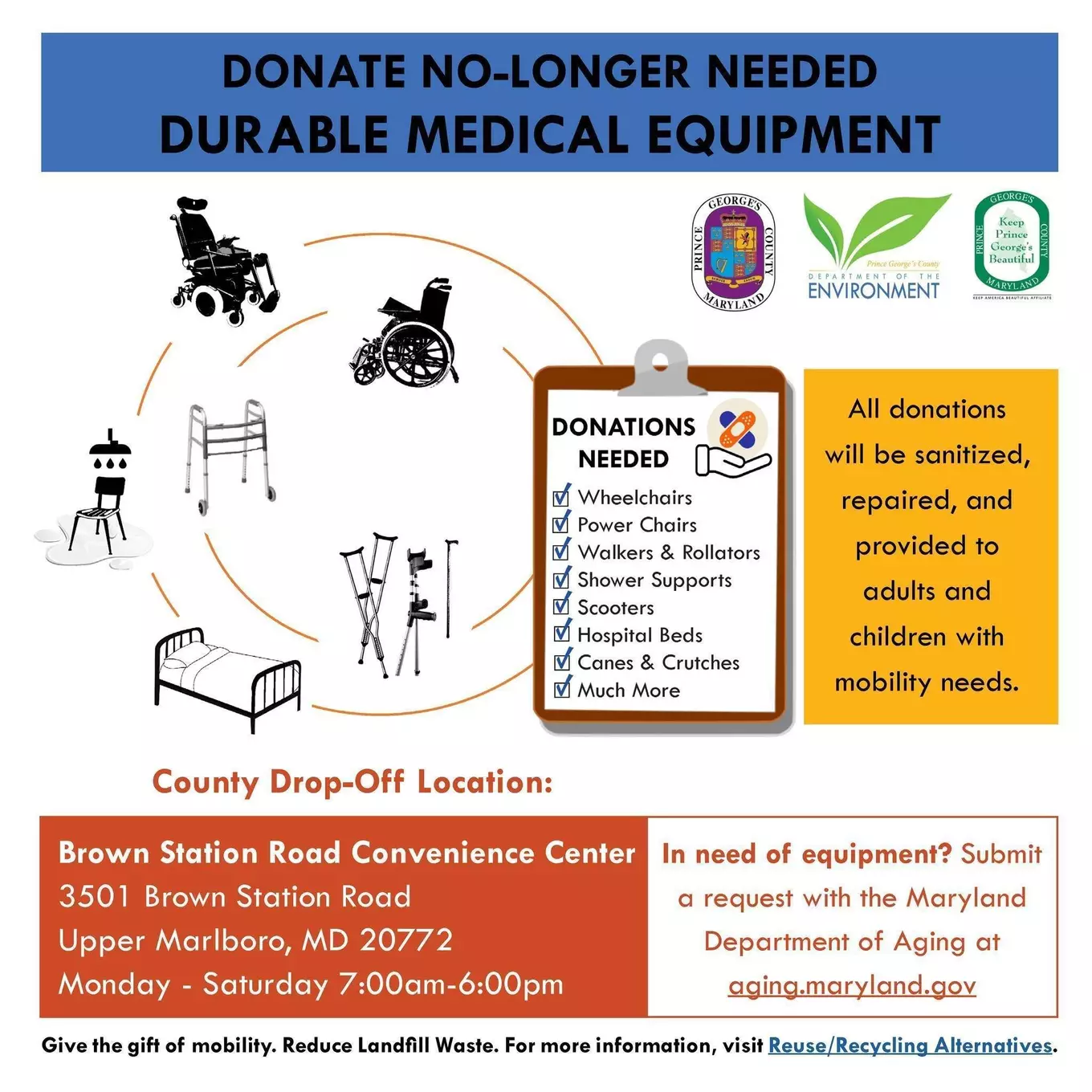 Donate Medical Equipment