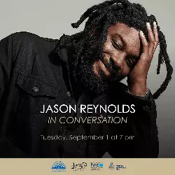 Jason Reynolds Event Flyer