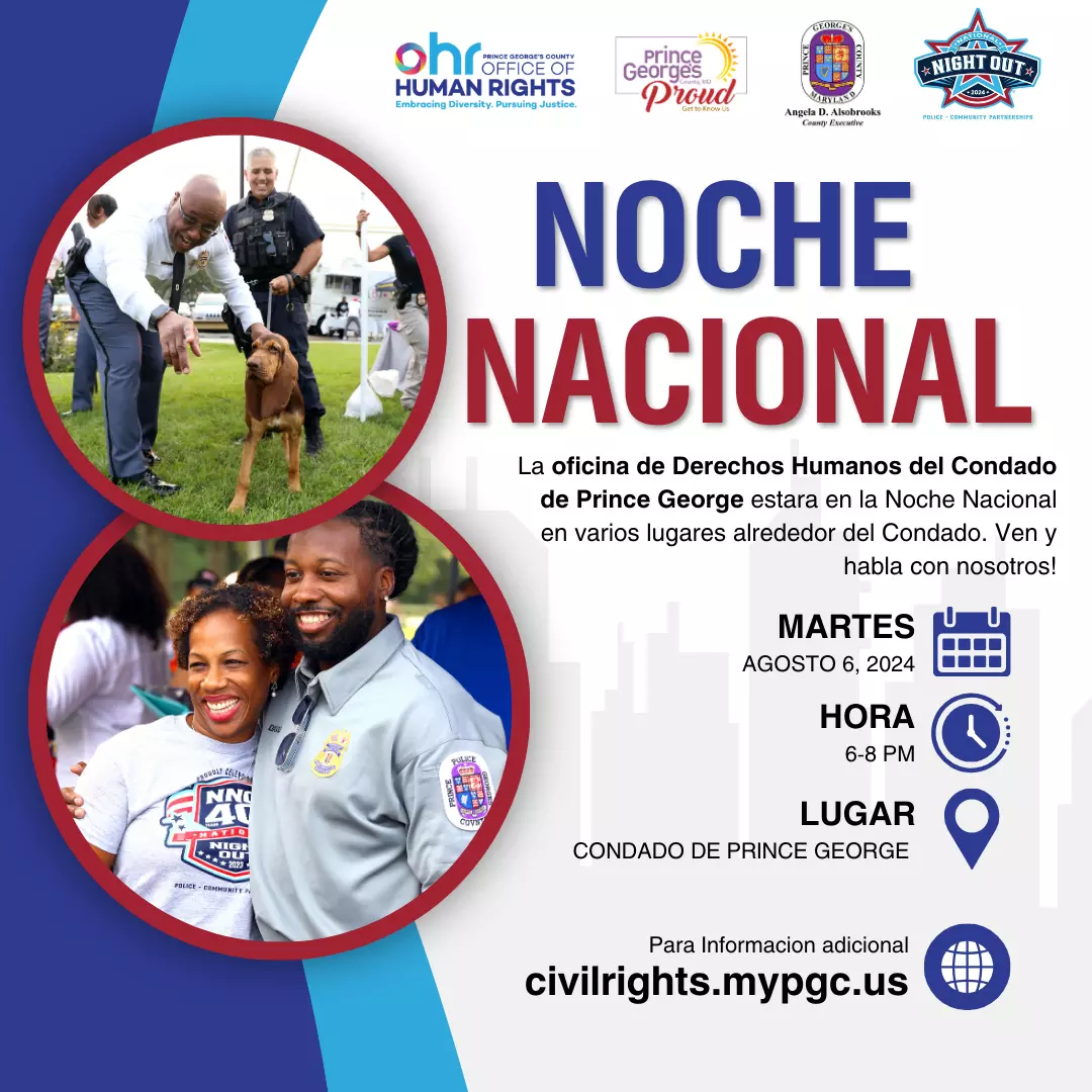 IMAGE: National Night Out Flyer in Spanish