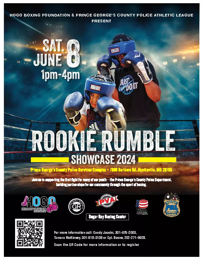 PGC Police Athletic League Rookie Rumble Boxing Showcase