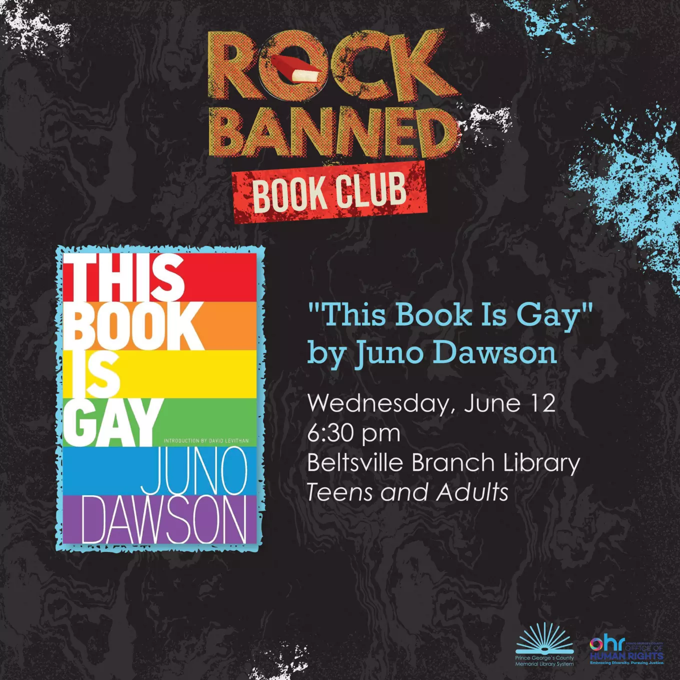 Rock Banned Book Club on This Book is Gay by Juno Dawson featuring book jacket image