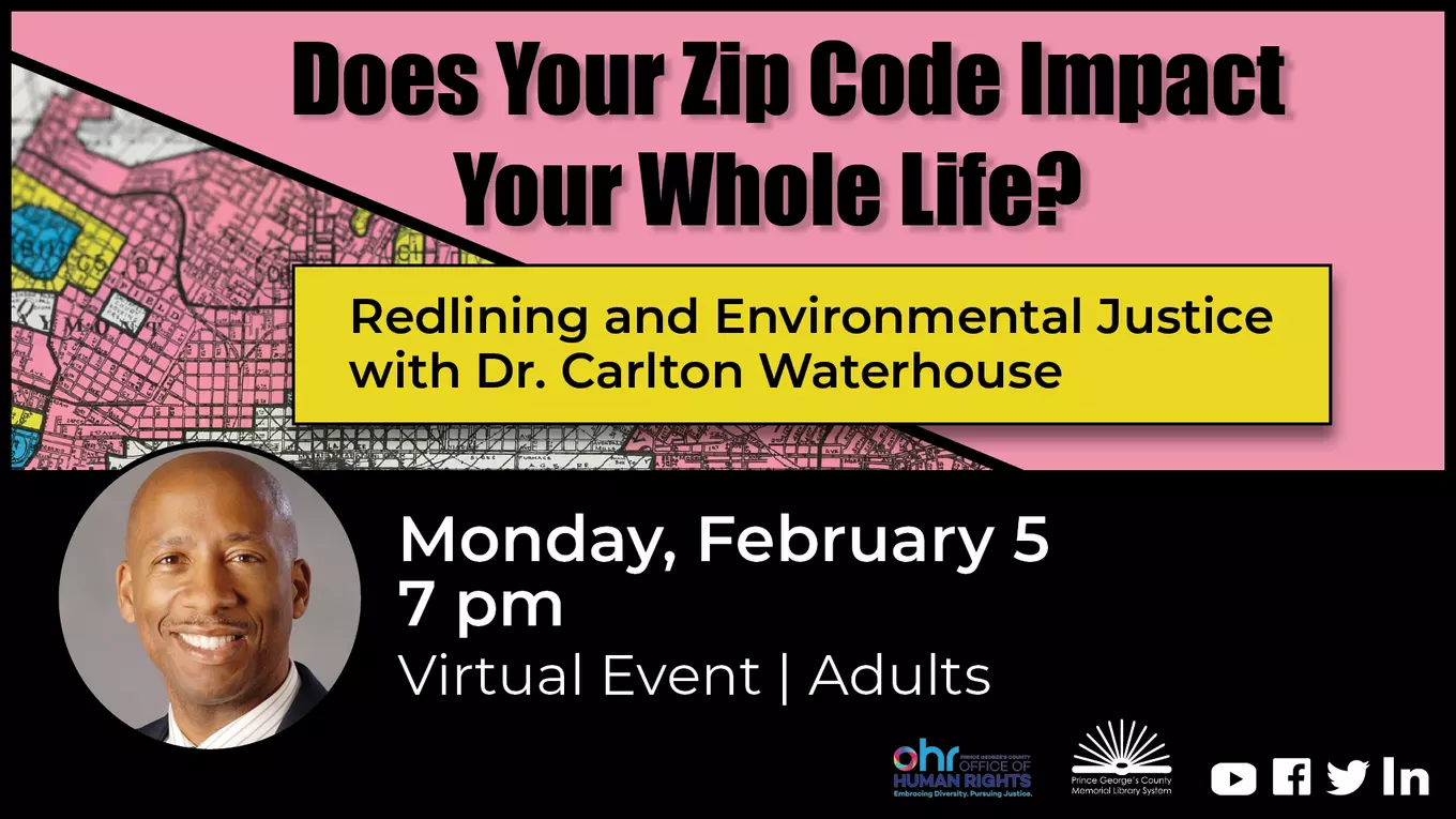 Dr. Carlton Waterhouse Event Flyer