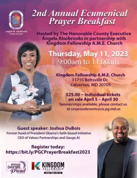 2nd Annual Ecumencial Prayer Breakfast