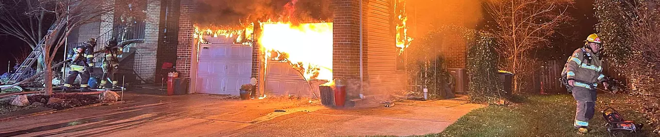 garage fire