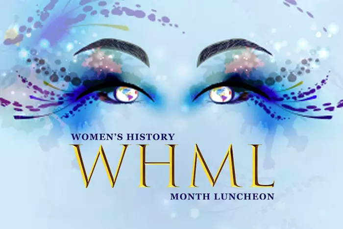 Eyes with the world in them - women's history month luncheon