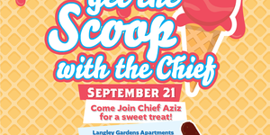 Hyattsville Ice Cream with Chief Aziz