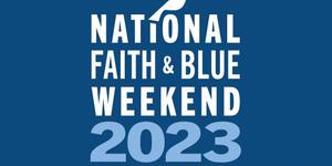 National Faith and Blue Weekend Flyer