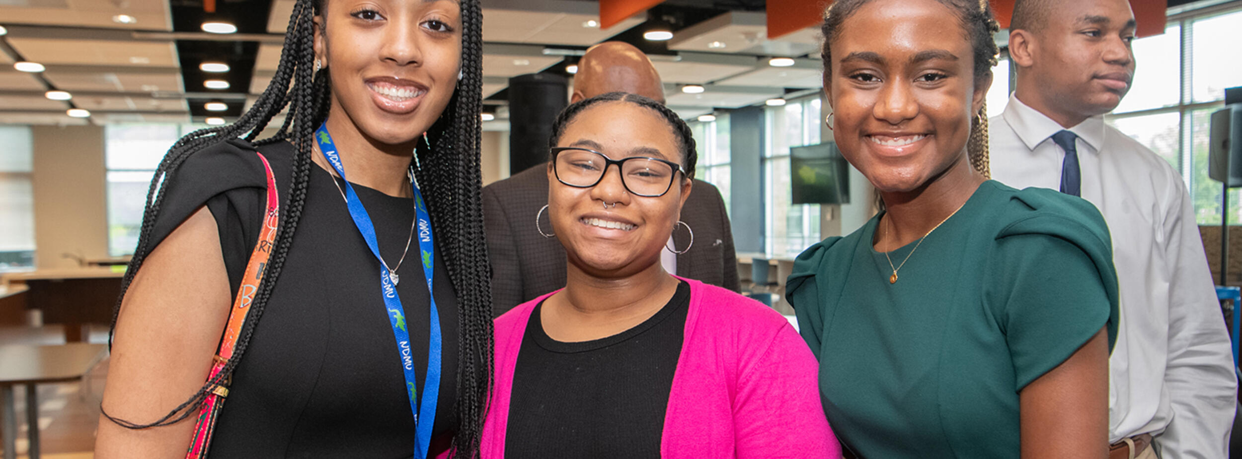 Smiling participants of the Summer Youth Enrichment Program